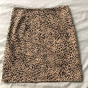 Brandy Melville Rare Cheetah Skirt